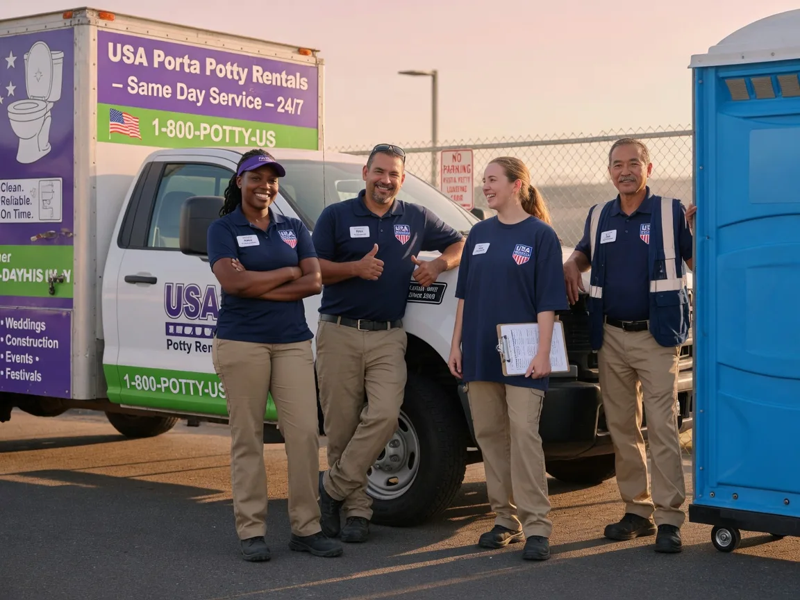 Porta Potty Rental company in Wheelersburg, OH
